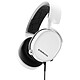 SteelSeries Arctis 3 2019 (white) Gaming Headset - Closed-back Circum-Aural - Retractable two-way microphone with noise cancellation - Jack - PC/Mac/Mobile and console compatible
