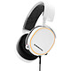 SteelSeries Arctis 5 2019 (white) Gaming Headset RGB - Closed-back Circum-Aural - 7.1 Surround Sound - Retractable two-way microphone with noise cancellation - Jack/USB - PC/Mac/Mobile and console compatible