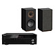 Sherwood RX-4508 Jamo S 801 Black 2 x 100 W Bluetooth Stro Amplifier-Tuner Compact Library Speaker (pair)