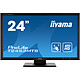 iiyama 24" LED Tactile - ProLite T2453MTS-B1 1920 x 1080 pixels - Tactile MultiTouch - Dalle VA - 4 ms - Format large 16/9 - HDMI - Hub USB - Noir