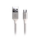 Griffin GC40902 Argent Câble Premium Lightning vers USB 1.5m Réversible pour iPod/iPhone/iPad