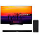 LG OLED55B8 + SK5 Téléviseur OLED 4K 55" (140 cm) 16/9 - 3840 x 2160 pixels - Ultra HD 2160p - HDR - Wi-Fi - Bluetooth - Dolby Atmos + Barre de son 2.1 360 Watts