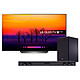 LG OLED55B8 + SJ3 Téléviseur OLED 4K 55" (140 cm) 16/9 - 3840 x 2160 pixels - Ultra HD 2160p - HDR - Wi-Fi - Bluetooth - Dolby Atmos + Barre de son 2.1 300 Watts