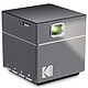 Kodak Pico Projecteur Vidéoprojecteur ultra-portable LED DLP FWVGA - 100 lumens - Focale courte - HDMI - Batterie rechargeable - Slot Micro SD