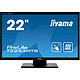 iiyama 22" LED Tactile - ProLite T2253MTS-B1 1920 x 1080 pixels - Tactile MultiTouch - Dalle TN - 2 ms - Format large 16/9 - HDMI - Hub USB - Noir