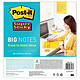 Post-it Big Notes Super Sticky 279 x 279 mm Lot de 30 feuillets 279 x 279 mm jaune