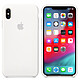 Custodia in silicone Apple bianca per iPhone Xs Max Custodia in silicone per Apple iPhone Xs Max
