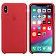 Apple Coque en silicone (PRODUCT)RED Apple iPhone Xs Max Coque en silicone pour Apple iPhone Xs Max