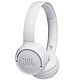 JBL TUNE 500BT White On-ear wireless Bluetooth headset with integrated microphone
