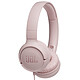 JBL TUNE 500 Pink On-ear headphones with integrated microphone