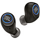 JBL Free X Noir Écouteurs intra-auriculaires sans fil Bluetooth IPX5 avec microphone et étui de chargement