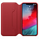 Avis Apple Étui Folio en cuir (PRODUCT)RED Apple iPhone Xs Max