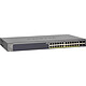 Netgear ProSafe GS728TPP 24-port PoE 10/100/1000 Mbps switch with 4 SFP 100/1000X slots