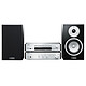 Yamaha MusicCast MCR-N670D Argent/Noir Mini-chaîne multiroom CD MP3 FM DAB+ USB Wi-Fi Bluetooth DLNA et AirPlay avec MusicCast