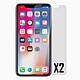 Akashi Verre Trempé Premium iPhone Xs Max Lot de 2 films de protection d'écran en verre trempé pour Apple iPhone Xs Max