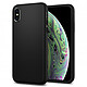 Spigen Case Liquid Air Noir Apple iPhone X / Xs Coque de protection pour Apple iPhone X / Xs