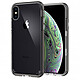 Spigen Case Neo Hybrid Transparent iPhone X / Xs Coque de protection pour Apple iPhone X / Xs