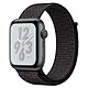 Apple Watch Nike+ Series 4 GPS Aluminium Gris Boucle Sport Noir 44 mm Montre connectée - Aluminium - Étanche 50 m - GPS/GLONASS - Cardiofréquencemètre - Écran Retina OLED 448 x 368 pixels - Wi-Fi/Bluetooth 5.0 - watchOS 5 - Bracelet Boucle Sport Nike 44 mm