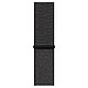 Apple Bracelet Boucle Sport 44 mm Noir - Large Bracelet boucle sport pour Apple Watch 42/44 mm 