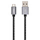 3SIXT Câble USB vers micro-USB - 0.3m Câble de chargement et synchronisation USB-A 2.0 vers micro-USB 2.0 Type-B (0.3m)