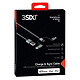 3SIXT Câble 3-en-1 USB vers micro-USB, USB-C, Lightning - 1m pas cher