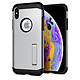 Spigen Case Slim Armor Satin Silver iPhone X / Xs Coque de protection pour Apple iPhone X / Xs