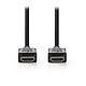 Nedis Câble HDMI haute vitesse avec Ethernet Noir (1 mètre) Câble HDMI 1.4 4K haute vitesse avec Ethernet Noir - 1 mètre