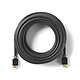 Nedis Cable HDMI de alta velocidad con Ethernet (20 metros) Cable HDMI de alta velocidad de 4K con Ethernet antracita - 20 metros