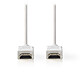 Nedis Câble HDMI haute vitesse avec Ethernet Blanc (2 mètres) Câble HDMI 4K haute vitesse avec Ethernet Blanc -2 mètres