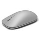 Microsoft Modern Mouse Argent Souris sans fil ergonomique - ambidextre - capteur optique 1000 dpi - 2 boutons