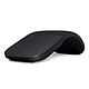 Microsoft ARC Mouse Black Wireless mouse - ambidextrous - Bluetooth - 1000 dpi optical sensor - 2 buttons - foldable