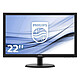 Philips 21.5" LED - 223V5LHSB 1920 x 1080 pixels - 5 ms (gris à gris) - Format large 16/9 - HDMI - Noir