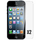 Akashi vidriotemplado Premium iPhone 5/5s/5c/SE Juego de 2 láminas de protección de pantalla de vidrio templado para iPhone 5, 5s, 5c y SE