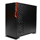 IN WIN 101 Black Black ATX mid-tower case with tempered glass centre