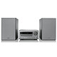 Denon D-T1 Grigio 2 x 15 watt microchannel con lettore CD/CD-R/CD-RW, sintonizzatore FM e Bluetooth