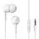 Thomson EAR3005 Blanc  Écouteurs intra-auriculaires avec télécommande et micro 