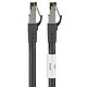 Review Goobay RJ45 Cat 8.1 S/FTP cable 0.25 m (Black)