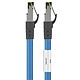 Review Goobay RJ45 Cat 8.1 S/FTP cable 1 m (Blue)