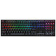 Ducky Channel One 2 RGB (Cherry MX RGB Speed Silver) High-end keyboard - silver mechanical switches (Cherry MX RGB Speed Silver switches) - multi-effect RGB backlighting - PBT keys - AZERTY, French