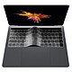 Macally KBGUARDTB-C Protección transparente del teclado para MacBook Pro con Touch Bar