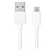xqisit Charge & Sync USB-A / micro-USB Blanc - 1.8m