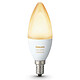 Philips Hue White Ambiance Flamme E14 Ampoule intelligente E14 - Compatible avec le système Hue