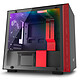 NZXT H200i (negro/rojo) Mini torre mini ITX mini carcasa de torre con ventana lateral de vidrio templado