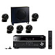 Yamaha RX-V685 Noir + Cabasse Eole 4 Noir Ampli-tuner Home Cinéma 7.2 3D 90 W/canal - Dolby Atmos / DTS:X - 5 entrées HDMI 2.0 HDCP 2.2 - HDR 10/Dolby Vision/HLG - Bluetooth/Wi-Fi/AirPlay - MusicCast - Calibration YPAO - Zone 2 + Pack d'enceintes 5.1