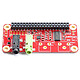 JustBoom DAC Zero pHAT Carte son haute résolution numérique-analogique pour Raspberry Zero / Zero W