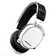 SteelSeries Arctis Pro Wireless White Wireless Gaming Headset - Closed-back Circum-Aural - DTS Headphone:X v2.0 - Retractable two-way microphone with noise cancellation - Jack/Optical/USB - PC/Mobile and console compatible