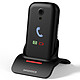 SwissVoice S28 Noir Téléphone 2G compatible prothèses auditives M4/T4 - Ecran 2.8" 240 x 320 - Bluetooth 2.1 - 800 mAh