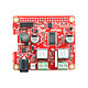 JustBoom Amp HAT Amplificateur haute résolution numérique-analogique pour Raspberry Pi A+, B+, 2B et 3B