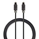 Nedis Optical Audio Cable - 3m TosLink optical audio cable (mle/mle)