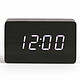 Livoo RV150 Negro Reloj digital con función de despertador, termómetro y calendario